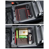 1 x RAW Customer Returns Dreamseek Center Console Organizer Tray Compatible with Land Rover Discovery 4 2010-2016 Interior Armrest Storage Box Glove Box Holder Tray - RRP €40.44