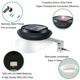 1 x RAW Customer Returns AGOTD solar lamps for outdoor use, gutter solar lights, 100LM IP55 white solar garden lighting, fence light, path lights, outdoor solar light for fence, patio, walkways, yard, garage, eave, pack of 6 - RRP €42.85