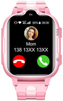 1 x RAW Customer Returns Fitonus 4G Smartwatch Children with GPS and Phone, SOS Button, IP67 Kids Smart Watch with WiFi, Video Call, School Mode, Parental Control, Alarm Clock, Pedometer, Watch Gift for Girls, Pink - RRP €99.99