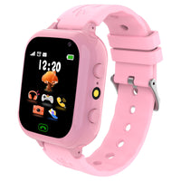 1 x RAW Customer Returns Ruopoem Smartwatch children with SIM card, children s watch phone with call function SMS 25 games SOS camera music alarm clock pedometer HD touchscreen, children s smartwatch gifts for girls boys - RRP €35.99