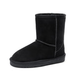 1 x Brand New DREAM PAIRS Boys Girls Snow Boots Fashion Winter Boots Medium Boots with Warm Faux Fur Lining BLACK 31 EUR SHORTY-KE - RRP €37.1