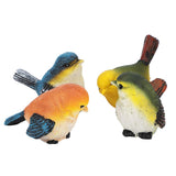 1 x RAW Customer Returns DEWIN Bird Decoration, Decorative Birds Birds for Garden Decoration Birds Animal Figure Decoration Lawn Garden Yard Ornaments Pack of 4  - RRP €19.04