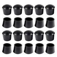 1 x Brand New sourcing map 20pcs Chair Leg Caps Felt Glides Leg Cap Tip Cover Rubber for Furniture Chair 30mm 1 1 8  - RRP €34.58