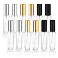 34 x Brand New Chingde Perfume Glass Spray Bottles, 12 pcs Travel Perfume Bottle, Refillable Perfume Bottles, Portable Perfume Refillable Bottle,Glass Perfume Atomizer - RRP €652.8