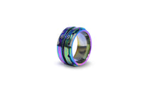 1 x RAW Customer Returns KnitPro Row Counter Rainbow Ring Size 10 - RRP €25.94