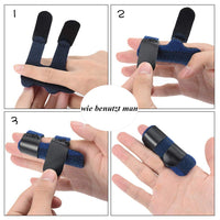 5 x Brand New Trigger finger splint, index finger support for index finger, middle finger, ring finger, knuckle immobilization for pain relief, sports injuries, basketball, tendon release - RRP €35.2