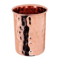 2 x RAW Customer Returns Zap Impex Drinking Vessels Hammered Copper Glass Pure Copper Tumbler Ayurvedic Healing - RRP €24.16