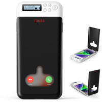 1 x RAW Customer Returns iDiskk Phone Lock Box, Phone Jail, Timer Lockbox for Android Phone iPhone Max 6.7 inch , Self-Control Timed Locker Box for Phone Addition Temptation Black  - RRP €36.29