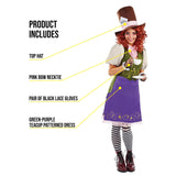 1 x Brand New Fun Shack Mad Hatter Costume Women, Mad Hatter Costume Women, The Mad Hatter Costume Women, Mad Hatter Costume Women, Hatter Costume Women, Mad Hatter Costume M - RRP €44.95