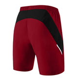 1 x RAW Customer Returns Men s Sports Shorts Quick Drying Sports Trousers Lightweight with Zip Pocket Red, EU-3XL US-2XL  - RRP €23.99