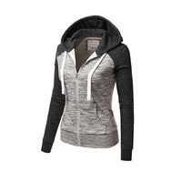 1 x RAW Customer Returns Newbestyle jacket women s sweat jacket hoodie sweatshirt jacket sweater tops hoodie dark grey, small  - RRP €38.3