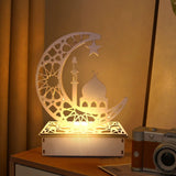 43 x Brand New Ramadan decoration lantern, LED Ramadan Mubarak decoration Eid Mubarak wood, LED moon star decoration tealight holder Eid decoration Muslim decoration, DIY Ramadan decoration for bedroom table decoration star  - RRP €877.2