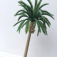 5 x Brand New Cabilock 10 pieces model palm trees model coconut trees for all landscapes landscape cake topper decoration diorama models architectural trees - RRP €76.45