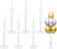 2 x RAW Customer Returns 6 Pcs Balloon Stand, Transparent Balloon Stand, Balloon Stick Holder, Balloon Stand Holder, Balloon Stick Holder, Balloon Stand kit, Balloon Holder Accessories - RRP €22.18