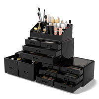 1 x RAW Customer Returns READAEER Makeup Organizer Cosmetic Organizer Cosmetic Storage Cosmetic Trays - RRP €38.66