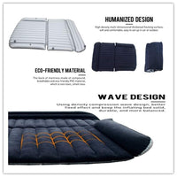 1 x RAW Customer Returns Sinbide air mattress car SUV foldable with the electric air pump rear bed air mattress air bed air bed air bed air bed air bed car sleep and intimate movement ideal for camping hiking - RRP €87.6