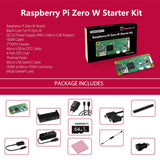 1 x RAW Customer Returns GeeekPi Raspberry Pi Zero W Starter Kit, with RPi Zero W Aluminum Case, 64GB SD Card, Power Supply, 20Pin Header, Micro USB to OTG Adapter, HDMI Cable, HDMI Adapter, Switch Cable and 4 Port USB Hub - RRP €58.45