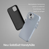 1 x RAW Customer Returns RhinoShield Case Compatible with iPhone 15 Plus SolidSuit - Case with Shock Absorption Technology - Resistant to impacts of more than 3.5 meters - Black - RRP €29.98