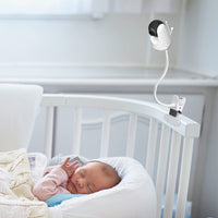 1 x RAW Customer Returns HOLACA Baby Monitor Clip Holder for FAKEME Vava Baby Monitor, 720P 5 HD Display, Video Baby Monitor, Holder for Changing Without Tools or Wall Damage - RRP €20.16