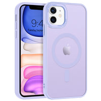 1 x RAW Customer Returns VENINGO Case for iPhone 11 6.1 inch, Compatible with MagSafe, Protective Case Shockproof Matte Clear 360 Degree Heavy Duty Full Protection Bumper Case Purple  - RRP €21.6