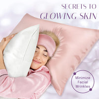 1 x RAW Customer Returns OLESILK Silk Pillowcase Cushion Cover Hair and Skin Care with Zipper 16 Momme 1 Piece Peach Pink 50x70cm - RRP €25.99