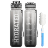 1 x RAW Customer Returns Sahara Sailor drinking bottle, sports drinking bottle, BPA-free Tritan 1L leak-proof sports water bottle, sports bottle for cycling, camping, yoga, gym. by Gohippos 1 bottle  - RRP €22.0