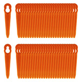 1 x RAW Customer Returns FourShow 100 pieces replacement blades compatible for Stihl PolyCut 2-2 Polycut 3-2 grass trimmer FSA 45, FSA 57, FSE 52, plastic blade accessories for battery-powered grass trimmer Stihl - RRP €25.99