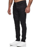 1 x RAW Customer Returns Elara Men s Jeans Slim Fit Trousers Biker Jeans Chunkyrayan 16517-Black-32W 34L - RRP €39.95