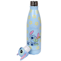 1 x RAW Customer Returns sarcia.eu Lilo Stitch DISNEY Blue aluminum bottle for hot drinks 500 ml, 8736201 - RRP €25.74