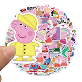 2 x Brand New CHUANGOU 100pcs Cute Little Pig Stickers Girl Stickers Waterproof, for Water Bottles Laptop Skateboard Car Motorcycle Bicycle PS4 Suitcase Snowboard iPhone - RRP €18.12