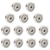 1 x RAW Customer Returns IMETRX V-slot rollers 3D printer wheel stainless steel for Creality Ender 3 3D printer series 13 pieces pack  - RRP €24.19