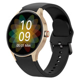 1 x RAW Customer Returns BingoFit Smartwatch Women Men with Telephone Function, 1.43 AMOLED Touchscreen Fitness Watch, Fitness Tracker with Heart Rate Monitor Sleep Monitoring Blood Pressure SpO2, 50 Sports Modes Pedometer Watch for Women Men - RRP €44.36