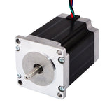 1 x RAW Customer Returns STEPPERONLINE 3 pieces Nema 23 stepper motor bipolar 1.8 degrees 1.9Nm 3A 57x57x76mm 4 wires for 3D PRINTER DIY CNC - RRP €85.0