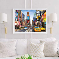 1 x RAW Customer Returns EXCEART 1000 Pieces Adult Puzzle Time Square Puzzle America Landscape Photo Puzzle Educational Toys DIY Learning Puzzle Picture Puzzle Adult Puzzle - RRP €18.04