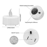 1 x RAW Customer Returns LED Tea Lights, Pack of 100 Flickering LED Tea Lights, Electric Fake Candle with Flameless Lights - LED Candles Battery Operated, for Wedding, Church, Christmas, Easter Decoration Warm White  - RRP €30.05