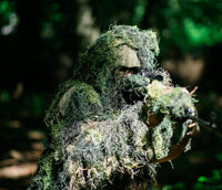 1 x RAW Customer Returns NINAT Ghillie Suit Camo 3D Leafy Gear Jungle Hunting Camouflage Clothing, Woodland Camouflage - RRP €60.9