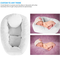 1 x RAW Customer Returns Camidy Newborn Photography Props Donut Pillow Prop 3 Small Posing Pillows Baby Photo Posing Aid Pillow Photo Shooting Set - RRP €29.23