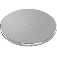 1 x RAW Customer Returns TOZO W1 Wireless Charger, 10W Qi Certification Quick Charger with Aviation Aluminum Computer Numerical Control Technology Compatible with iPhone 14, Samsung Galaxy Series no adapter  - RRP €16.99