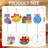 19 x Brand New TUIBEIDAMAI Diamond Painting Christmas Pendant, Diamond Painting Set Christmas Children, 5D Diamond Painting Suncatcher Crystal, DIY Diamond Painting Keychain, Christmas Craft Set Children - RRP €133.76