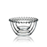 1 x RAW Customer Returns HolaJia Glass Bowls, Set of 3, Small Bowls for Kitchen, Dessert Bowls for Candy, Ice Cream, Snacks, Salad, Side Dishes. Serving Bowls, Nesting Bowls for Dipping, Preparing - RRP €28.26