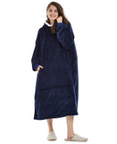 1 x RAW Customer Returns DiaryLook Blanket with Sleeves Cuddly Blanket, Hoodie Blanket Women s Oversize, Blanket Sweater with Hood, Full Body Fleece Sherpa Blankets Hoodie Gifts for Women - RRP €25.88