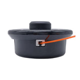 1 x RAW Customer Returns SWNKDG line head M10x1.25 left with automatic tipping lawn trimmer head mowing head double line head line spool nylon line for petrol brush cutter brush cutter - RRP €17.14