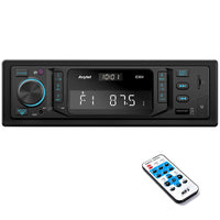 1 x RAW Customer Returns Car radio Bluetooth 5.0, Avylet RDS FM AM 7 colors 1 Din car radio with Bluetooth hands-free system, 2 USB AUX-IN MP3 SD, 30 stations can be saved - RRP €44.82