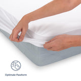 1 x RAW Customer Returns Blumtal mattress protector - 90x200 cm - waterproof mattress protector - OEKO-TEX certified waterproof mattress protector 90x200 - crackle-free mattress protector - breathable moisture protection 90x200cm - RRP €15.12