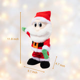 1 x RAW Customer Returns SdeNow Twerking Santa Claus Toy Santa Claus Swinging Singing Dancing Christmas Electric Santa Claus Gift - RRP €27.22