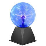 1 x RAW Customer Returns 6 Inch Magic Plasma Ball, Electrostatic Ball Touch Sensitive Lightning Ball, Physics Flash Light Plasma Lamp Sphere, Globe Sphere Light, Touch Sensitive Lamp, Flashing Educational Toy - RRP €31.93