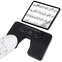 1 x RAW Customer Returns Tavsou Bluetooth Page Turner Pedal for Tablet Smartphone Rechargeable Silent Classic  - RRP €57.43