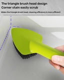 1 x Brand New 3 in 1 Cleaning Brush, Floor Seam Brush with Clip, Tile Brushes, Kitchen Bathroom Brush - RRP €22.8