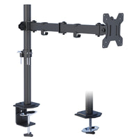 1 x RAW Customer Returns BONTEC Monitor Mount for 13-32 inch Screens Height Adjustable VESA 75 100 mm Single Arm Stand Desk Clamp Tiltable Swivel Monitor Arm, 8KG - RRP €29.99