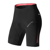 1 x RAW Customer Returns Santic Cycling Shorts Women Padded Short Cycling Shorts Women Cycling Shorts Women with Seat Padding Pink EU M - RRP €34.99